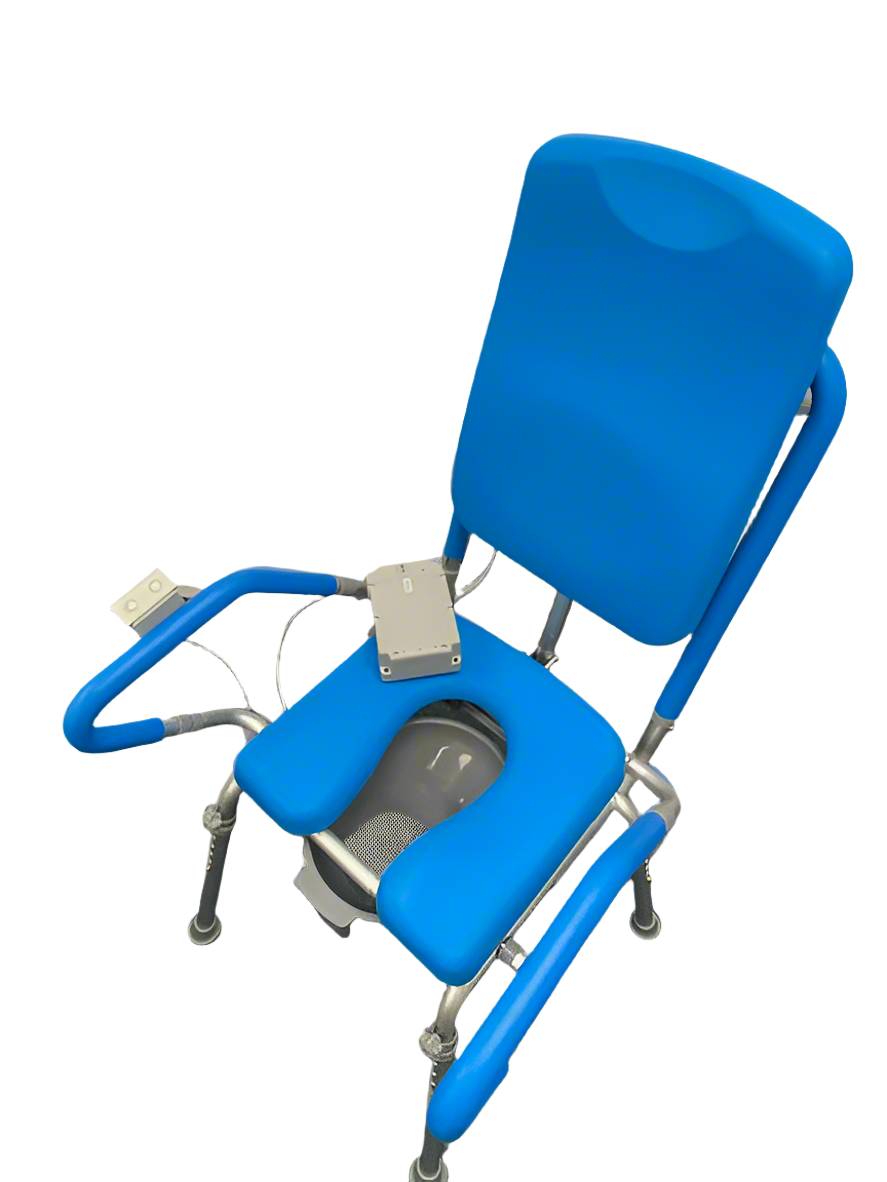 GentleBoost Power Uplift Commode Chair