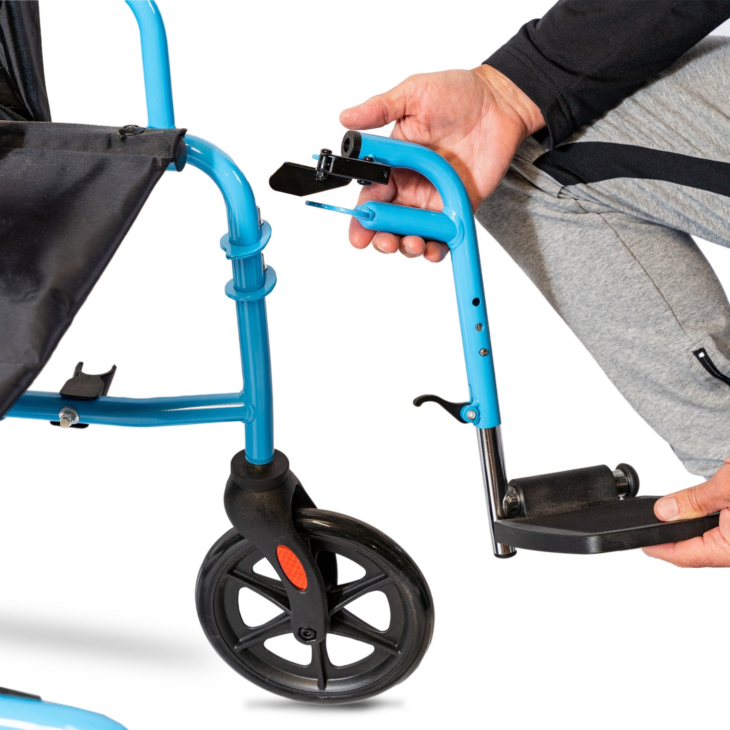 Platinum Health Hummingbird™ Ultra-Lightweight Foldable Transport Wheelchair