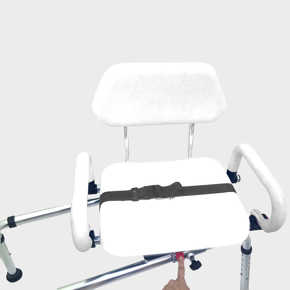 Carousel Sliding Transfer Bench with Swivel Seat. ***FREE ONLINE BONUS OFFER***