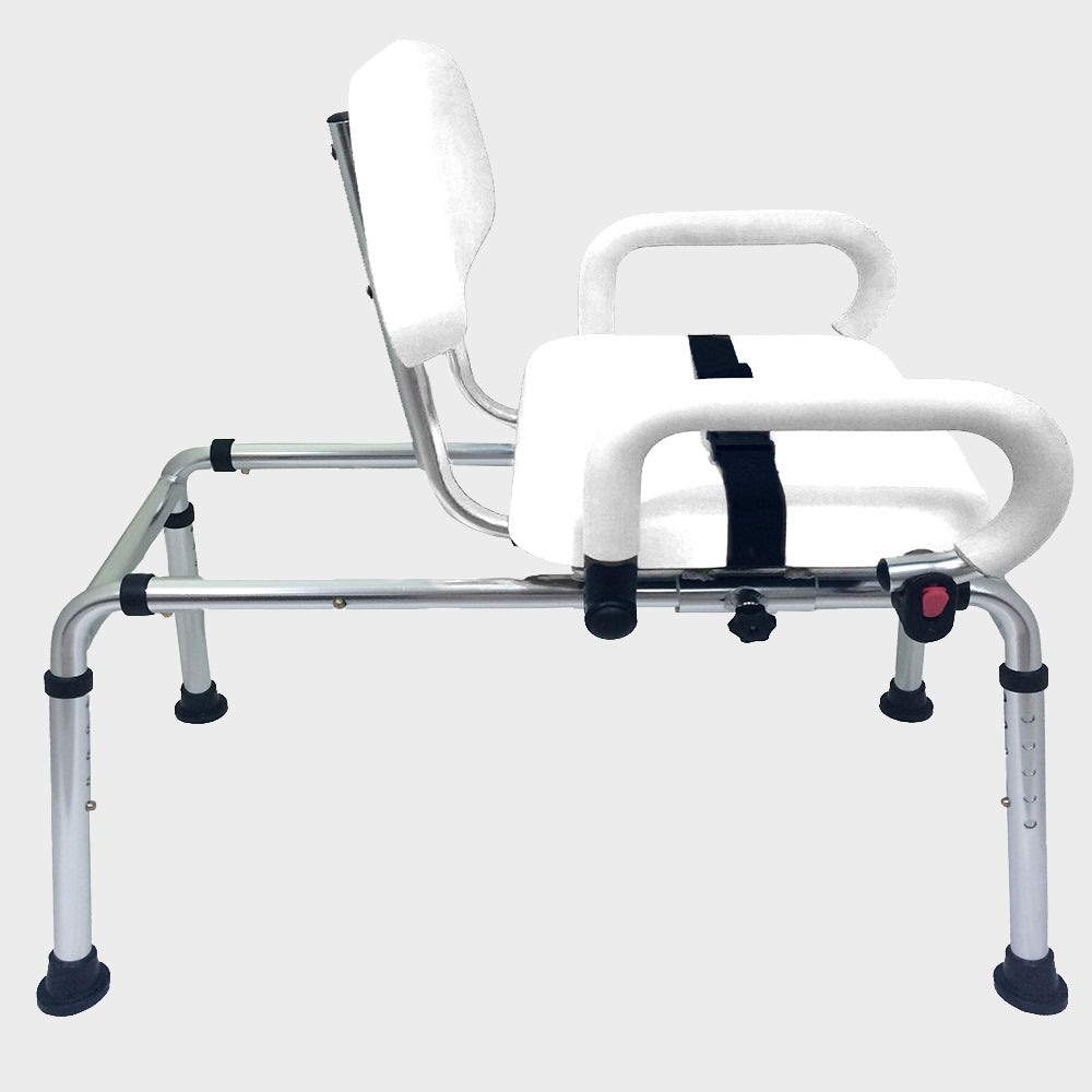 Carousel Sliding Transfer Bench with Swivel Seat. ***FREE ONLINE BONUS OFFER***