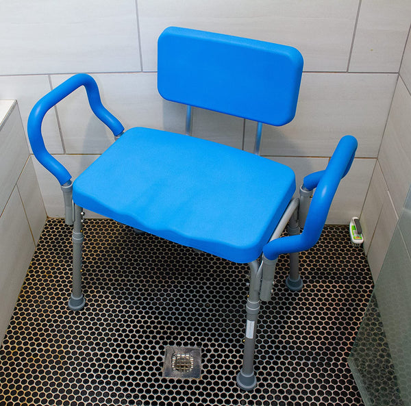 Bariatric Comfortable Deluxe Shower Chair 600 lbs Weight Capacity