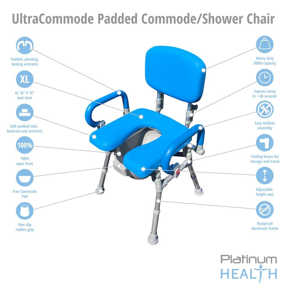 Ultracommode Bedside Commode Chair