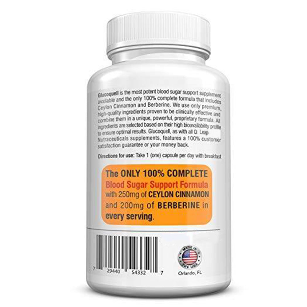 Platinum Health Glucoquell - Clinical Strength Blood Sugar Support Formula