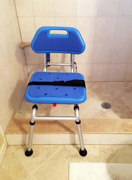 Reconditioned - Gateway Premium Sliding Bath Transfer Bench with Swivel Seat PADDED