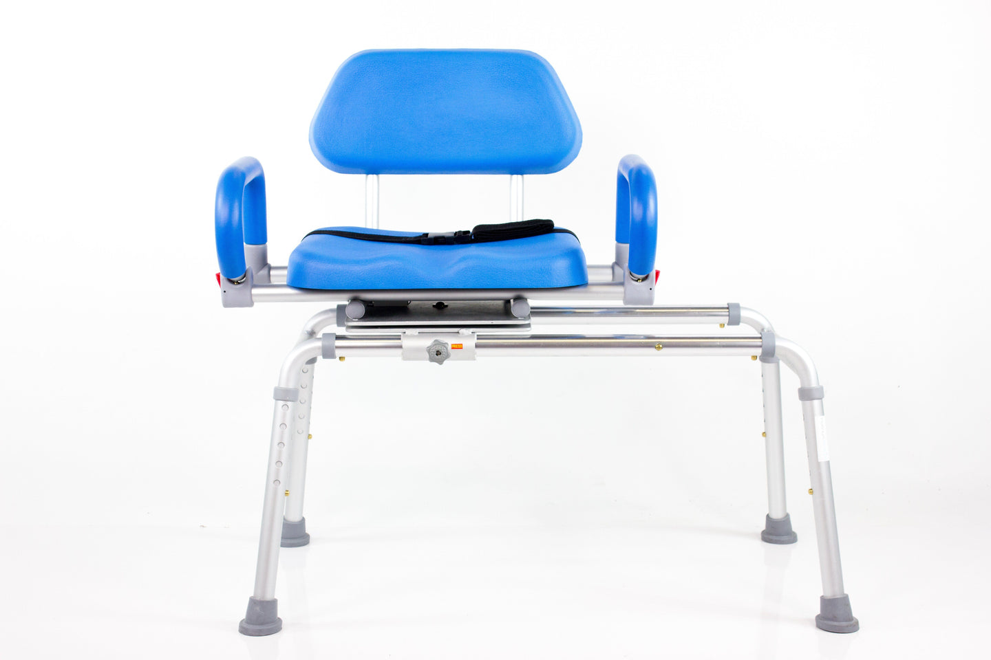 sliding transfer bench with swivel seat