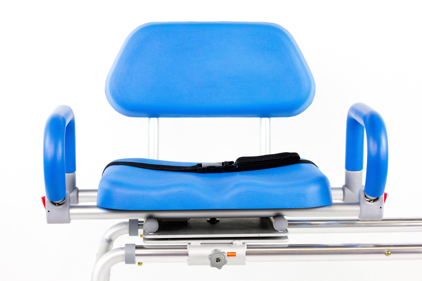 sliding transfer bench with swivel seat