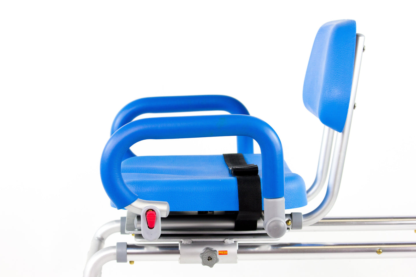 sliding transfer bench with swivel seat