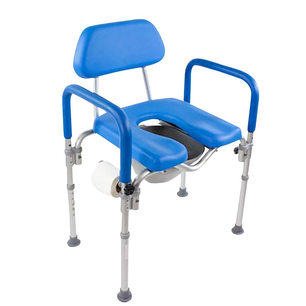 ComfortAble(tm) Deluxe Bath / Shower Chair - Padded with Armrests -  Platinum Health Group