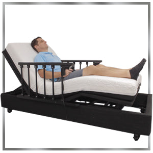 ELEVATE Wallhugger Height Adjustable Bed Base with Hi Lo Motor - Twin XL - Includes Free Waterproof Cover